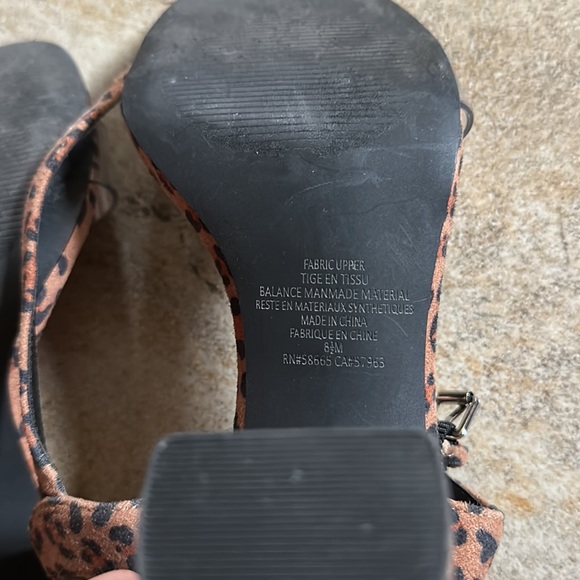 ABOUND cheetah heels, women’s size 8.5 - Picture 5 of 5